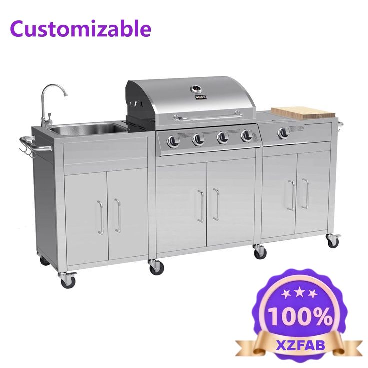 Home Bar Sink - 工場直販 2026 ブラック アウトドアキッチン＆バー BBQシンク ワイン収納
