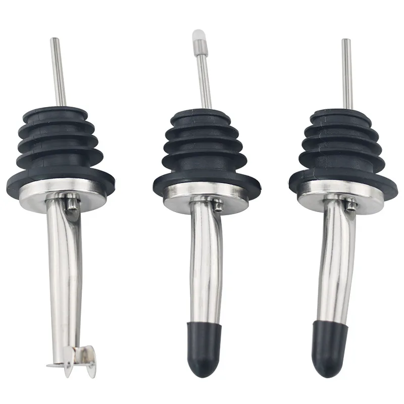 ステンレス鋼ワインオリーブオイル注ぎ口ディスペンサー注ぎ口ガ - Bitters Bottle Set のレビューと価格