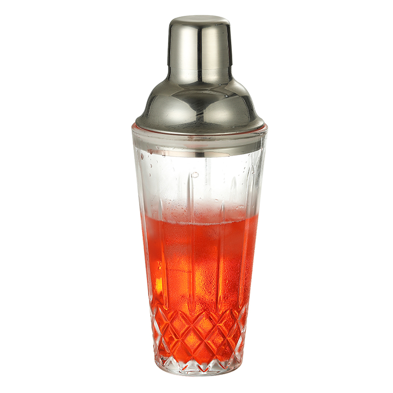クリスタルディーブリンガラスカクシェーカー、17オンスマーテ - Bitters Bottle Set のレビューと価格