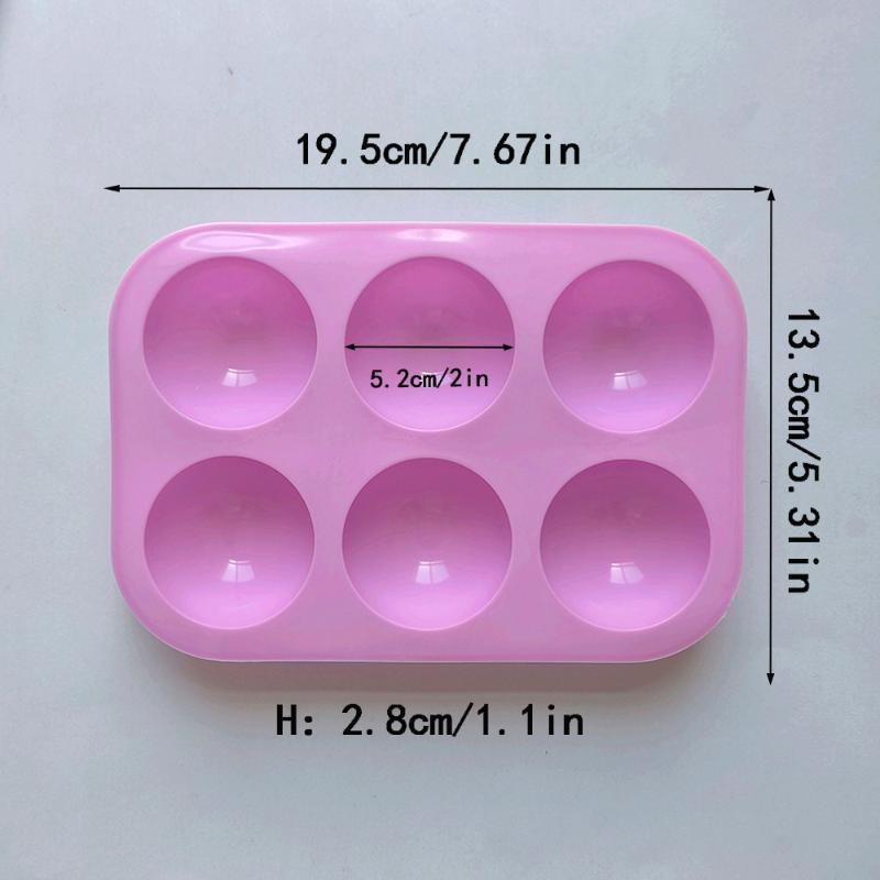 新製品 1個入り ハーフボール球体シリコンモールド 6穴 小 - Ice Mold Sphere のレビューと価格
