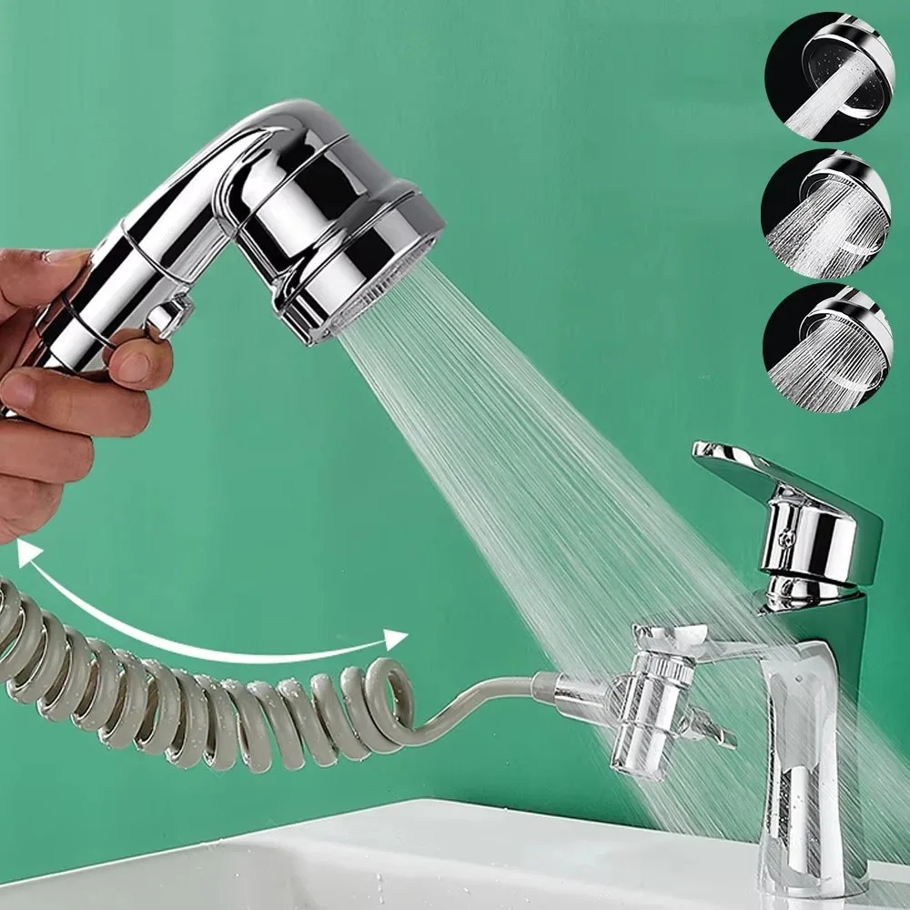 アップグレードされた洗面器の蛇口エクステンダー外部シャワーヘ - Home Bar Sink のレビューと価格
